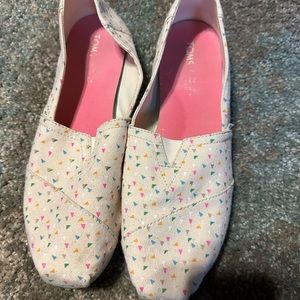Toms confetti shoes